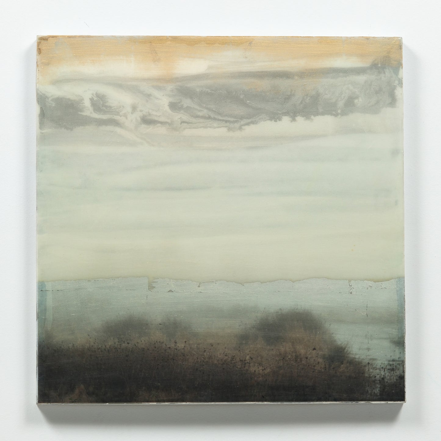 18X18 | Golden Murmurs